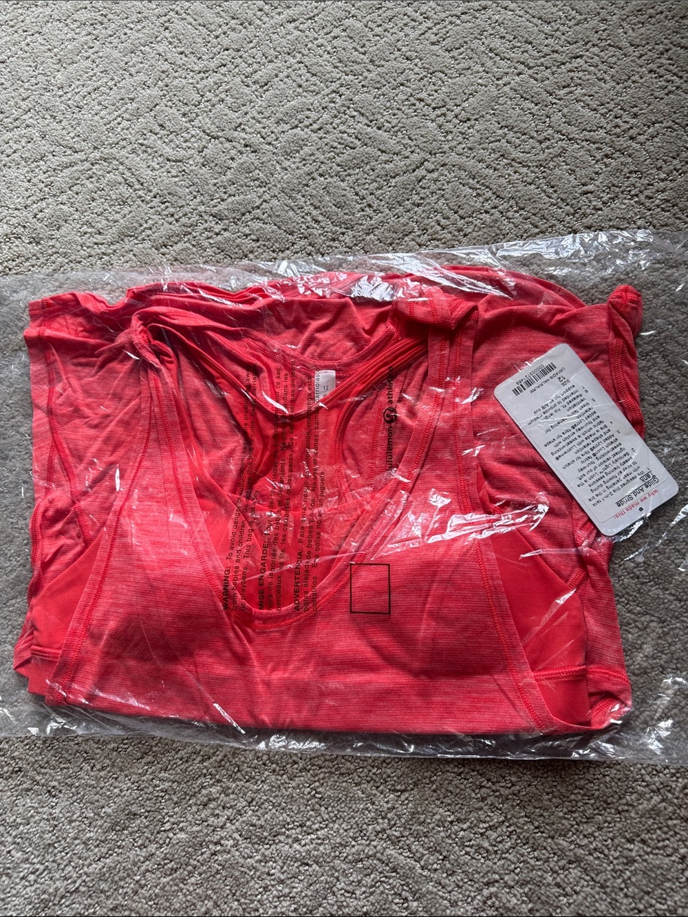 NWT lululemon Glide and Stride Tank